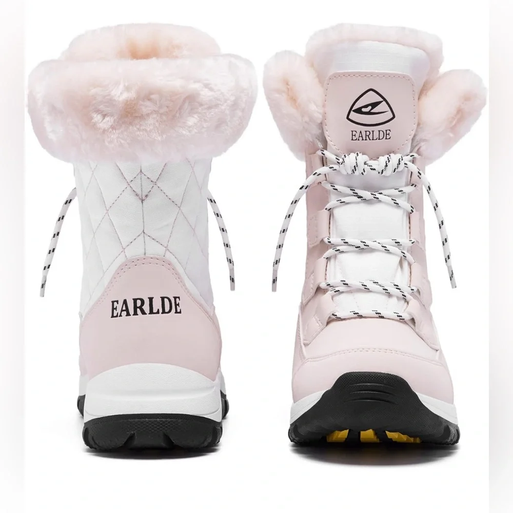 NWT & NIB EARLDE Women’s Snow Boot. Waterproof. size 6.5 - Picture 6 of 9